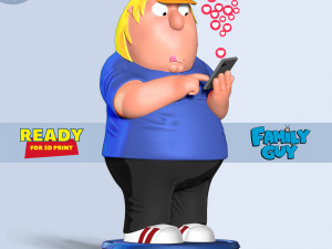 Chris Griffin - Family Guy Fanart 3D प्रिंट मॉडल