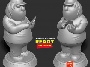Chris Griffin - Family Guy Fanart Model do druku 3D