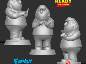 Chris Griffin - Family Guy Fanart Model do druku 3D