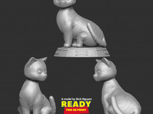 Cat 2023 3D Print Model