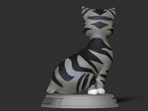 Cat 2023 3D Print Model