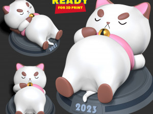 Puppycat Modèles 3D en vedette