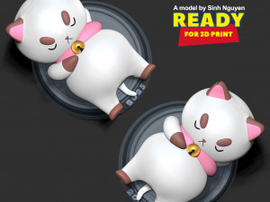 Puppycat Modèles 3D en vedette