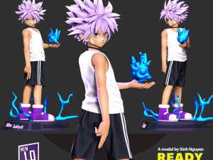 Killua Zoldyck Modello di stampa 3D