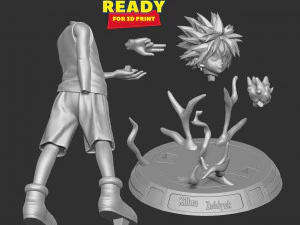 Killua Zoldyck 3D Print Model
