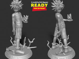 Killua Zoldyck 3D Print Model