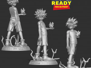 Killua Zoldyck 3D Print Model