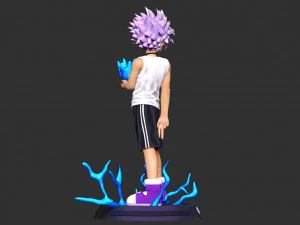 Killua Zoldyck 3D Print Model