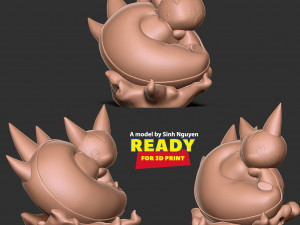 Pachirisu - Pokemon Fanart 3D Print Model
