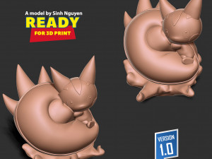 Pachirisu - Pokemon Fanart 3D Print Model