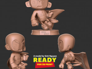 Super Monkey 3D-printmodel