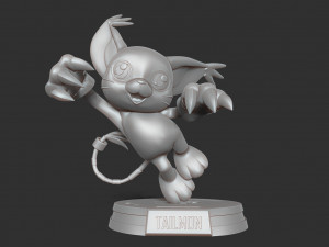 Tailmon - Digimon Adventure Modello di stampa 3D