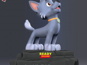 Rocky - Howling Dog Hill Modelo de impresión 3D