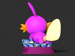Shiny Mudkip - Pokemon Fanart 3D 打印模型