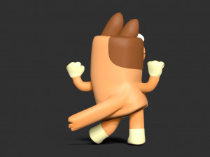 Dog Bingo - Bluey Custom Modèles 3D en vedette