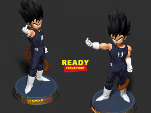 Little Prince Vegeta 3D Print Model