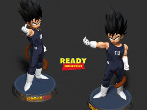 Little Prince Vegeta 3D Print Model