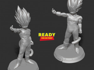 Little Prince Vegeta 3D Print Model
