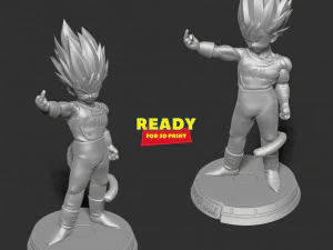 Little Prince Vegeta 3D Print Model