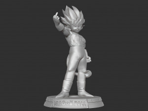 Little Prince Vegeta 3D Print Model