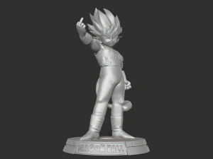 Little Prince Vegeta 3D Print Model