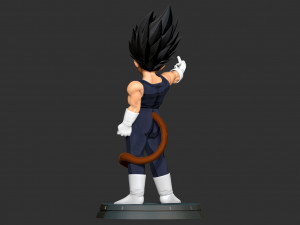 Little Prince Vegeta 3D Print Model