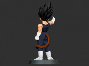 Little Prince Vegeta 3D Print Model