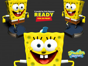 SpongeBob movie - Fan art Modelo de impresión 3D