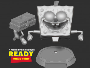 SpongeBob movie - Fan art Modelo de impresión 3D