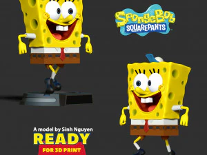 SpongeBob movie - Fan art 3D Print Model