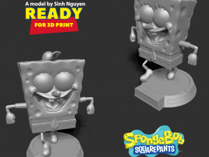 SpongeBob movie - Fan art Modelo de impresión 3D