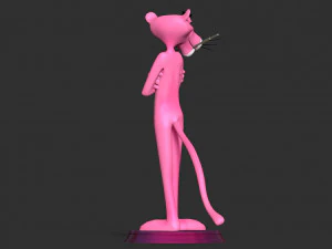 Pink Panther 3D Print Model