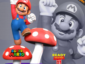 Il Super Mario Bros Modello di stampa 3D