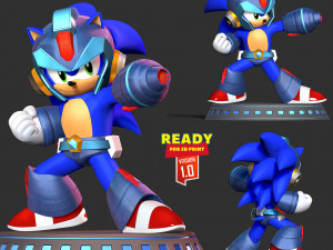 Mega Sonic Modèles 3D en vedette