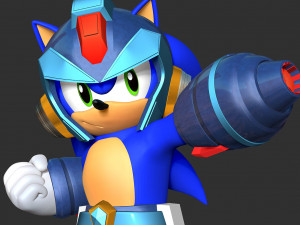 Mega Sonic Modèles 3D en vedette