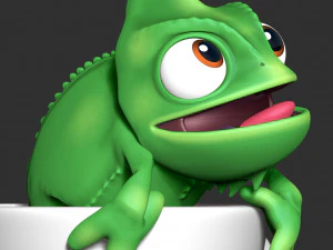 Pascal in cup 3D Print Model