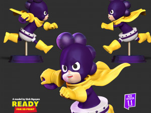 Minoru Mineta Model Cetak 3D