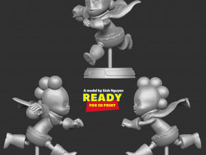 Minoru Mineta Model Cetak 3D