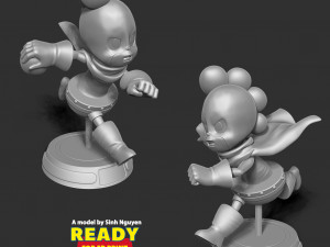 Minoru Mineta Model Cetak 3D
