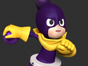 Minoru Mineta Model Cetak 3D
