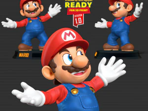 The Super Mario Bros Movie Fanart 3D Print Model