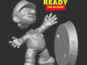 The Super Mario Bros Movie Fanart 3D Print Model