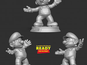 The Super Mario Bros Movie Fanart 3D Print Model