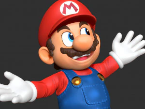 The Super Mario Bros Movie Fanart 3D Print Model