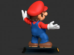 The Super Mario Bros Movie Fanart 3D Print Model