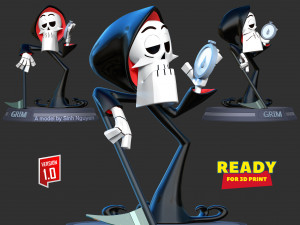 Grim Reaper - Cartoon Network 3D Print Model