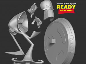 Grim Reaper - Cartoon Network 3D Print Model