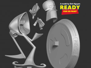 Grim Reaper - Cartoon Network 3D Print Model