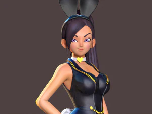 Jade Bunny 3D Print Model