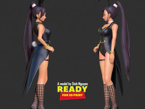 Jade Bunny 3D Print Model